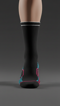 Pro Grip Blackout Sock Pure Schwarz
